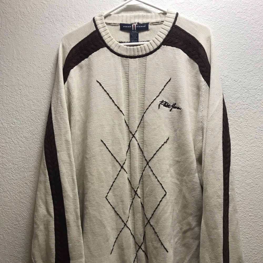 Phat Farm Men’s Accent Sweater